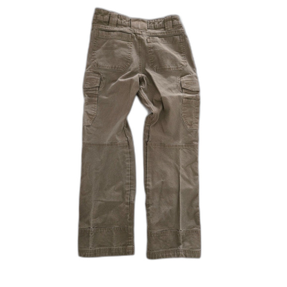 Noble Outfitters Hammer Drill Canvas Cargo Jeans Men 30x30 Green Flex Heavy Duty - Picture 2 of 8